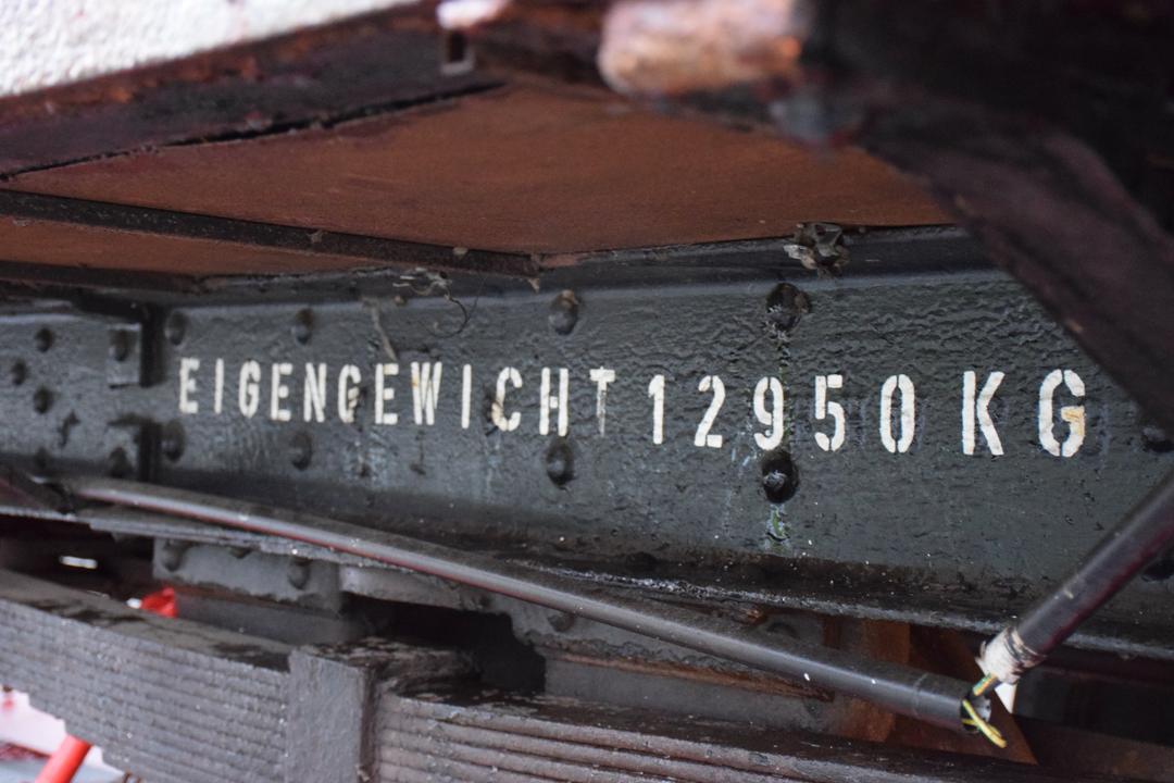 Historischer Zugwagen Hespertalbahn - Details