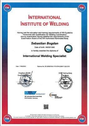 Internation Institute of Welding